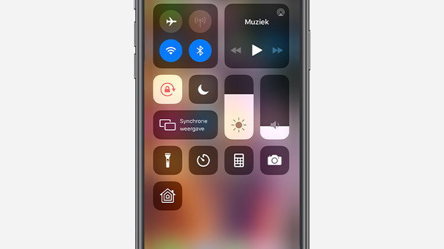 iPhone synchronous display