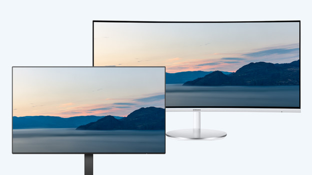 Deux écrans PC côte à côte