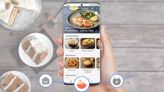 Bedienen via je smartphone