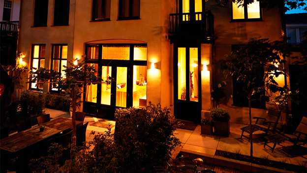 Laat het licht uitschakelen als je van huis gaat