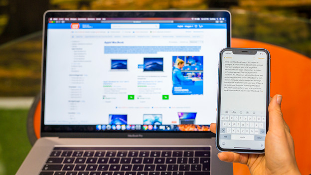 Universeel klembord Apple