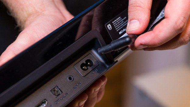 brancher la barre de son