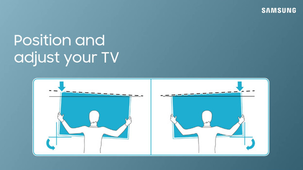 Accrocher une TV Samsung