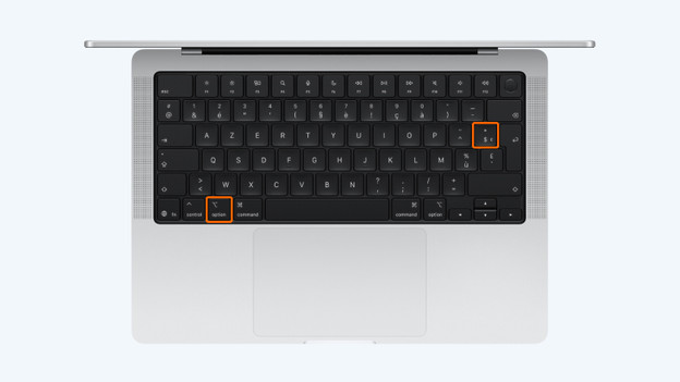 Apple MacBook euroteken