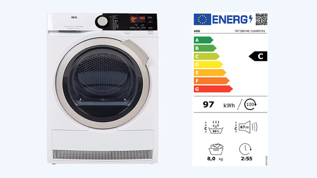 Sèche-linge pompe à chaleur : économe en énergie à partir de C