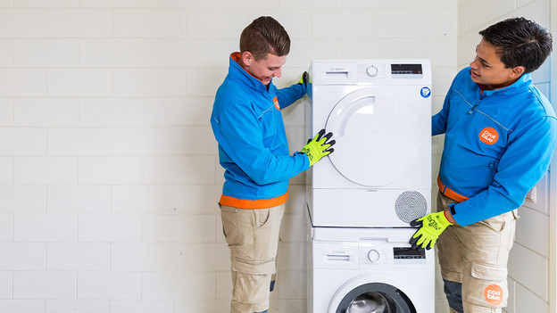 wasmachine en droogkast aansluitservice