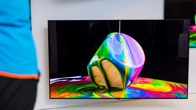 Contrast and black levels of the LG OLED B3