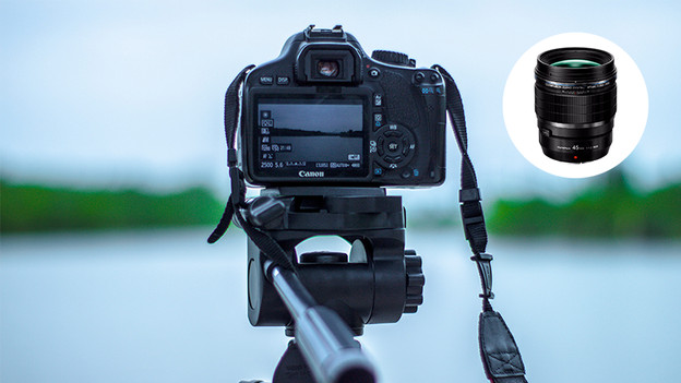 Lens zonder beeldstabilisatie