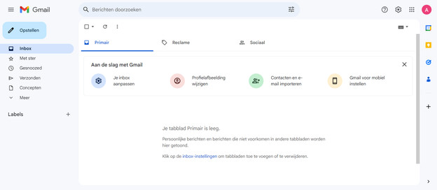 Google mail inbox