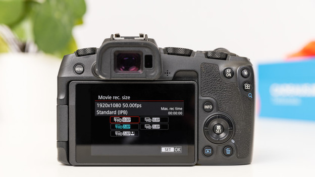 Canon EOS RP : filmer en 4K à 25p