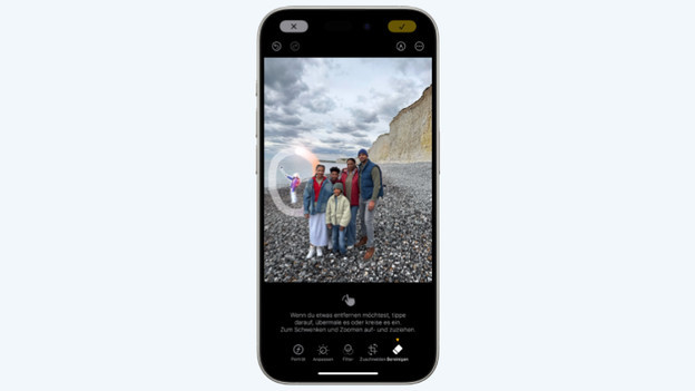 iPhone Clean Up function