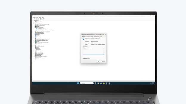 Chercher la carte graphique via le Gestionnaire de périphériques