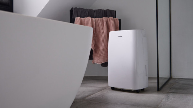 Luchtontvochtiger in de badkamer