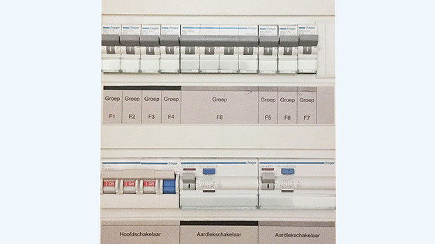 Electric circuits in fuse box