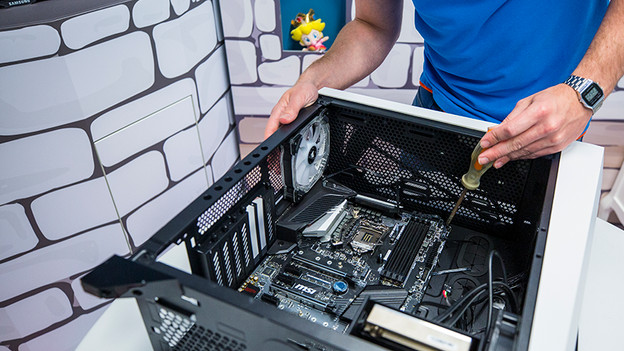 Placing new motherboard and CPU