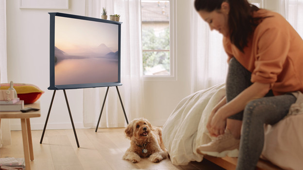 Samsung Serif QLED : l'Ambient Mode