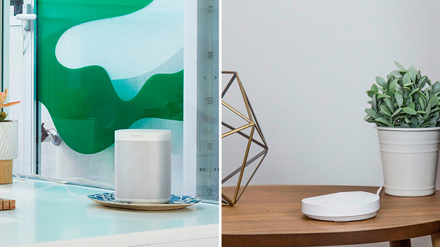 Enceinte Wi-Fi et routeur