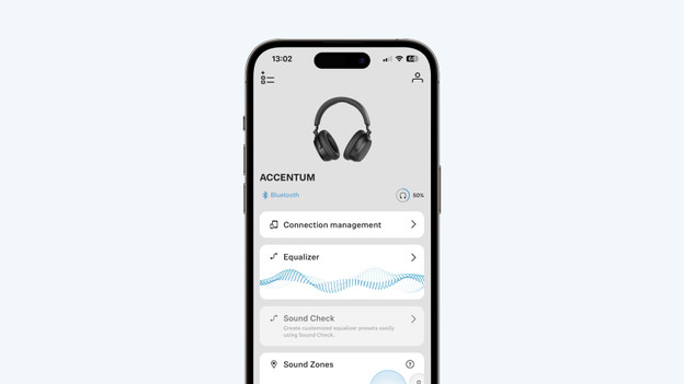 Equalizer in the app