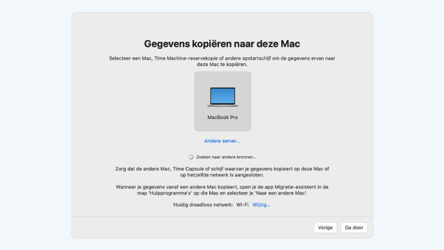 Open migratie assistent