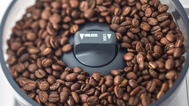 Verse koffiebonen gebruiken