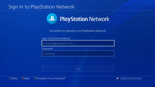 PSN login