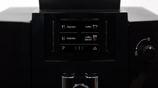 L'icône de remplacement du filtre à eau apparait sur l'écran.