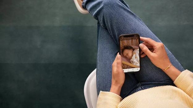 Foto's en video's smart babyfoon