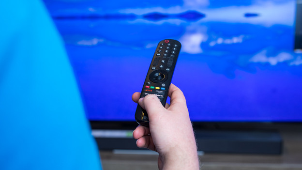 Magic Remote afstandsbediening van de LG 866 QNED tv