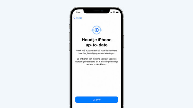 iPhone geupdate houden