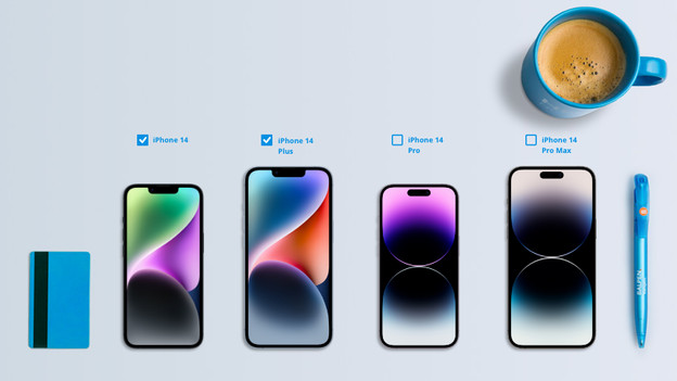 iPhone 14 (Plus) : écran 6,1 ou 6,7 pouces avec notch