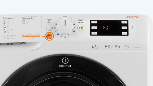 Indesit washing machine error F01