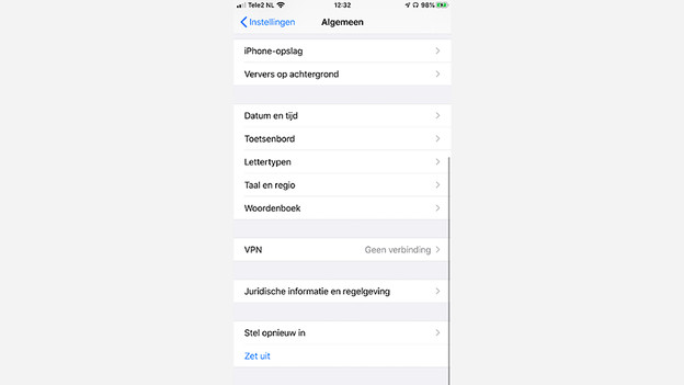 Réinitialiser un iPhone