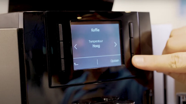 régler la température du café