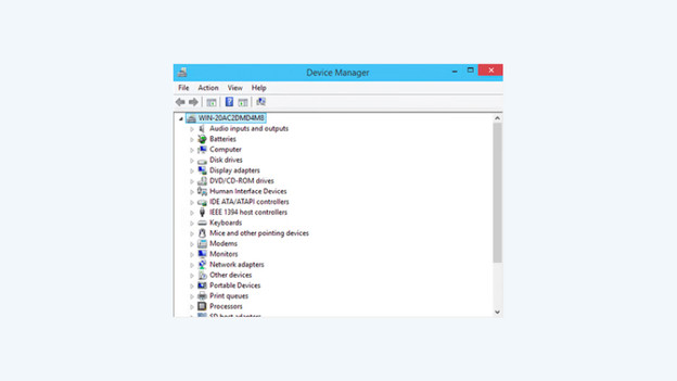 Windows Device Manager. 