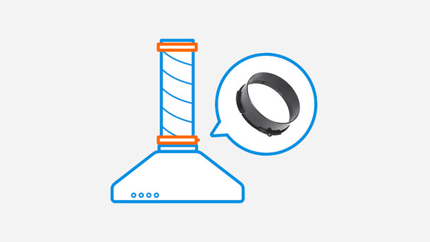 Afvoerbuis monteren dampkap