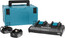 Makita LXT 18V 5,0 Ah accu (2x) + snellader + Mbox