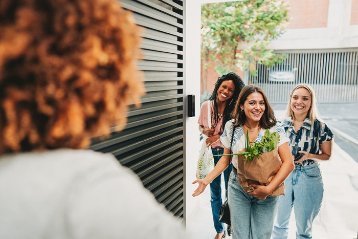 Eufy Video Doorbell C31 product in gebruik
