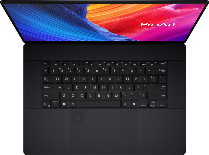 ASUS ProArt OLED P16 H7606WP-SRNA6X QWERTY bovenkant