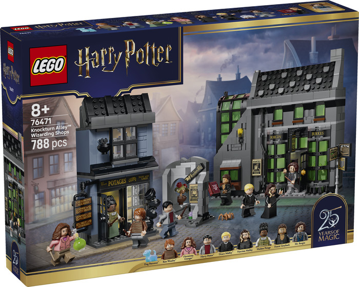 LEGO Harry Potter Verdonkeremaansteeg Tovenaarswinkels 76471 verpakking