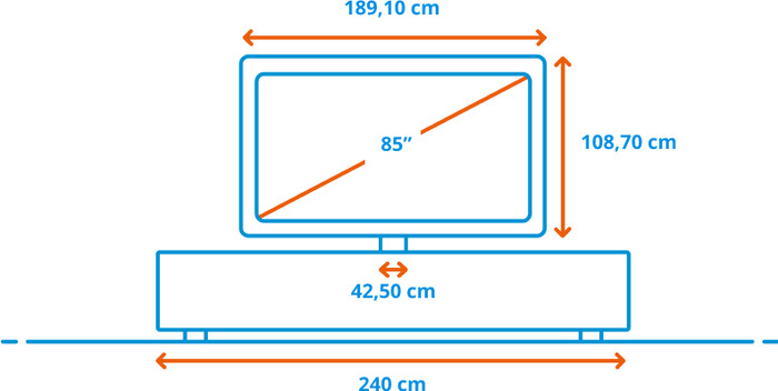 Hisense ULED 85" U79SE (2026) visual Coolblue 1