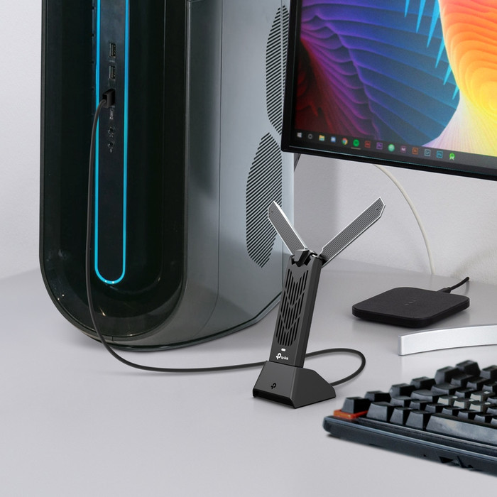 TP-Link Archer TBE400UH product in gebruik