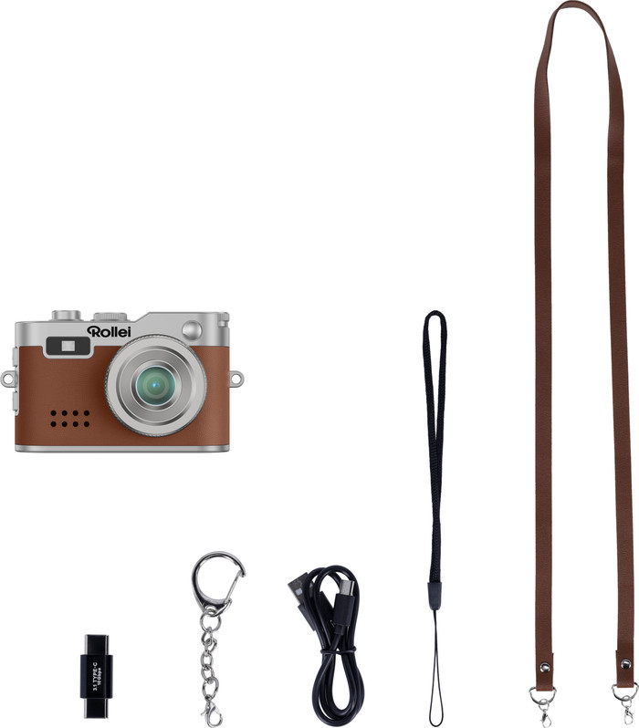 Rollei Mini Digitale Camera Bruin accessoire