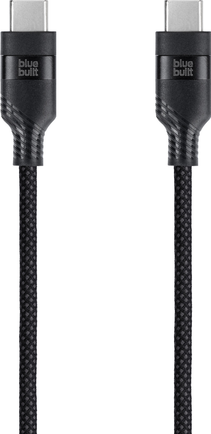 BlueBuilt Usb C naar Usb C Kabel 1,5m Nylon Zwart Main Image