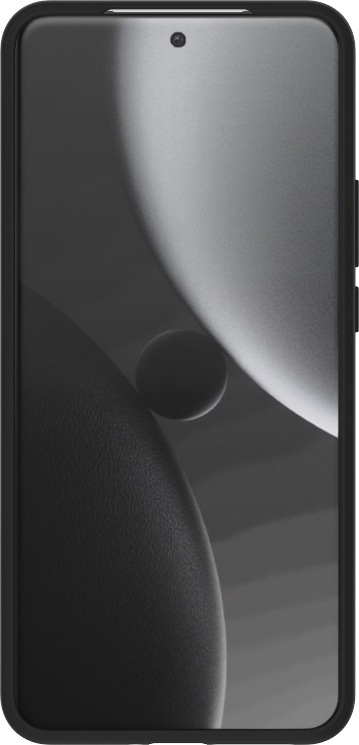 Just in Case Soft Design Xiaomi 17 Ultra Back Cover Zwart voorkant