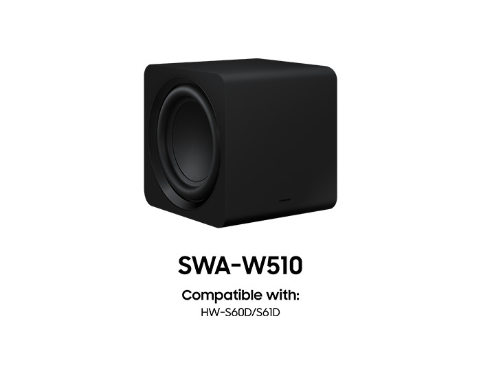 Samsung HW-S60D Zwart (2024) + Samsung SWA-W510 Subwoofer visual leverancier