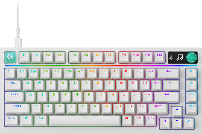 Logitech G316 X 75 Gaming Toetsenbord Wit Azerty Main Image