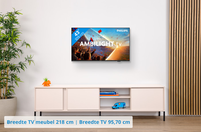 Philips Ambilight 43" PUS8001 (2026) visual Coolblue 1