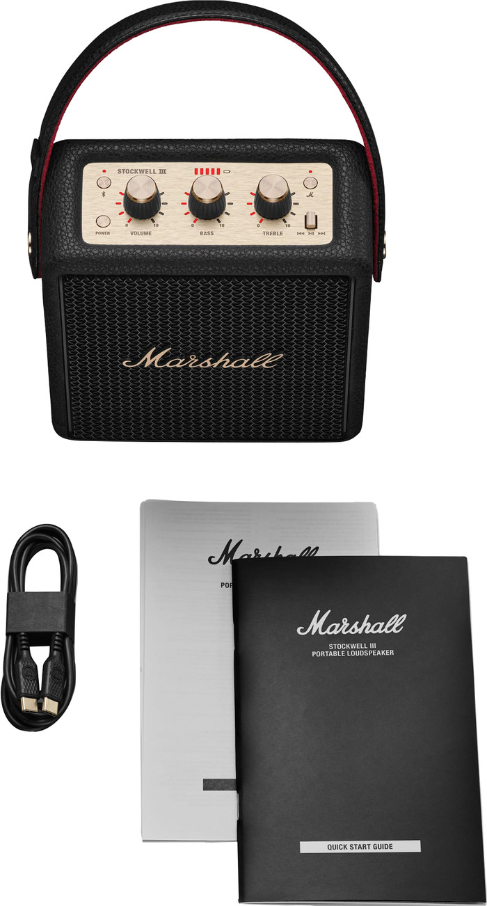Marshall Stockwell III BT Noir emballage