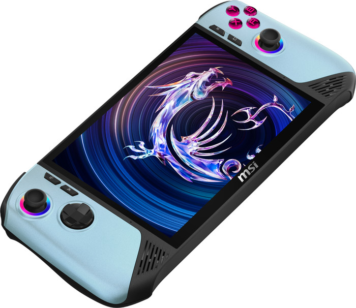 MSI Claw 8 AI+ A2VM Glacier Blue Edition-250NL detail