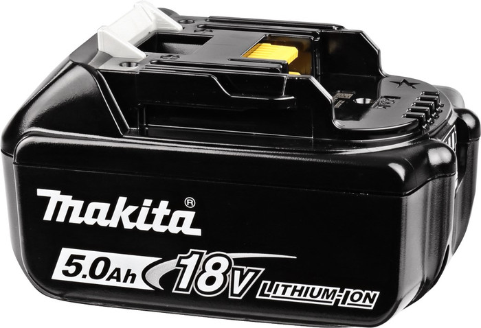 Makita DUB184Z 5.0Ah Battery Starter Kit left side